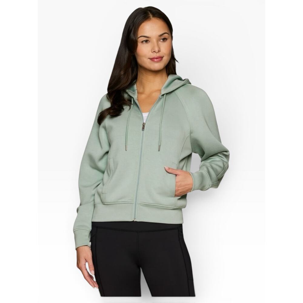 RBX LuxeSoft Zip Hoodie Women’s M Sage Green NWT - Picture 4 of 4